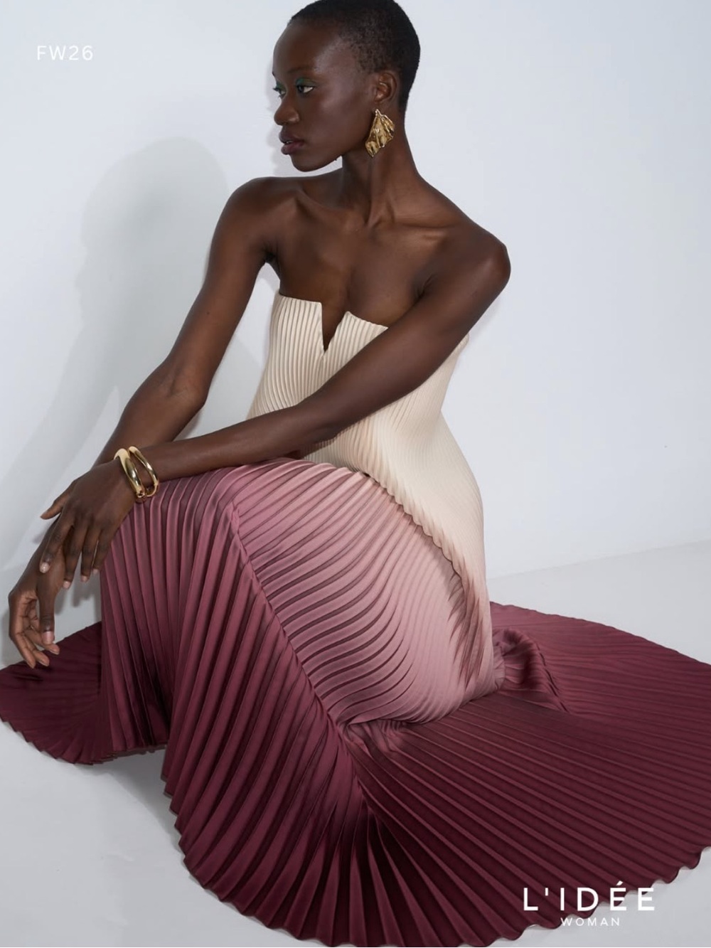 BLACK TIE GOWN in SOUFFLE by L’IDEE - Picture 12 of 12